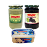 Okyay AVANTAJ PAKETİ 3'LÜ! ( 600 GR. TAHİN, 700 GR ÜZÜM PEKMEZİ, 360 GR. PLS. VANİLYALI HELVA)
